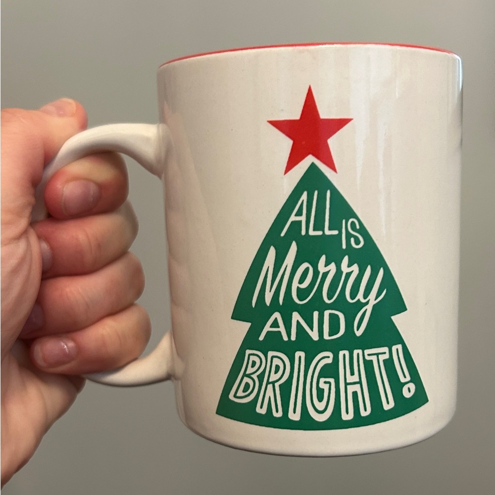“All is Merry and Bright” mug